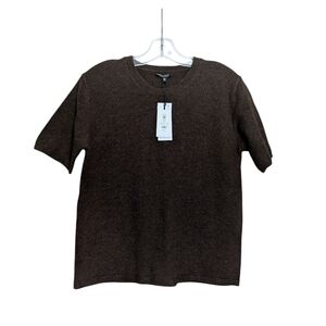 Dynamite Rich Brown Knit Top Size XS
